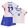 Conjunto (Camiseta+Pantalón Corto) Francia Konate 13 Segunda Equipación Euro 2024 - Niño